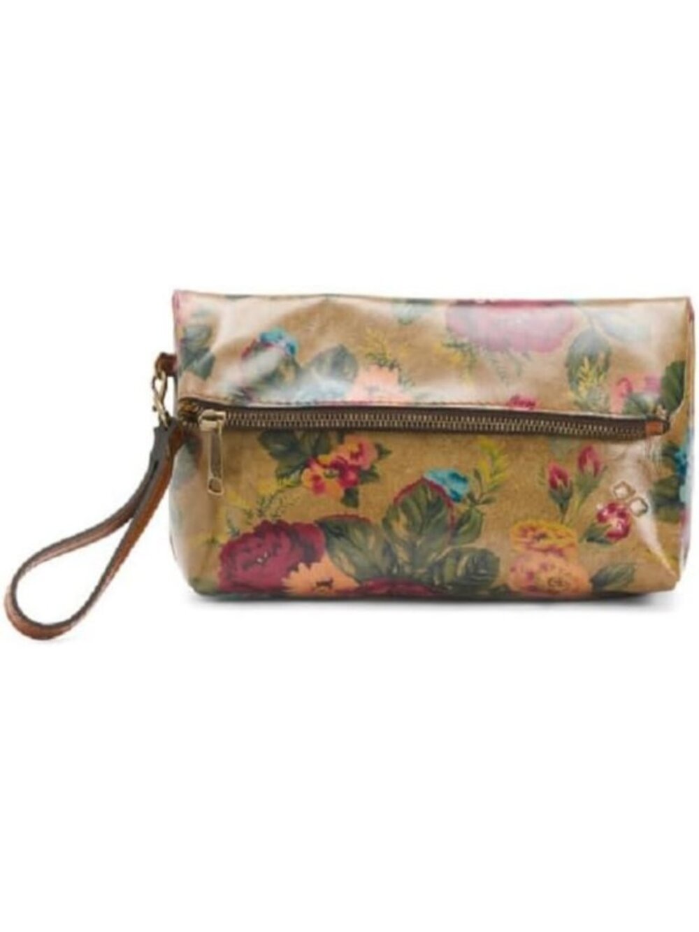 Stylish Fold-Over Wristlet Clutch with Multiple Card Slots & Chic Design